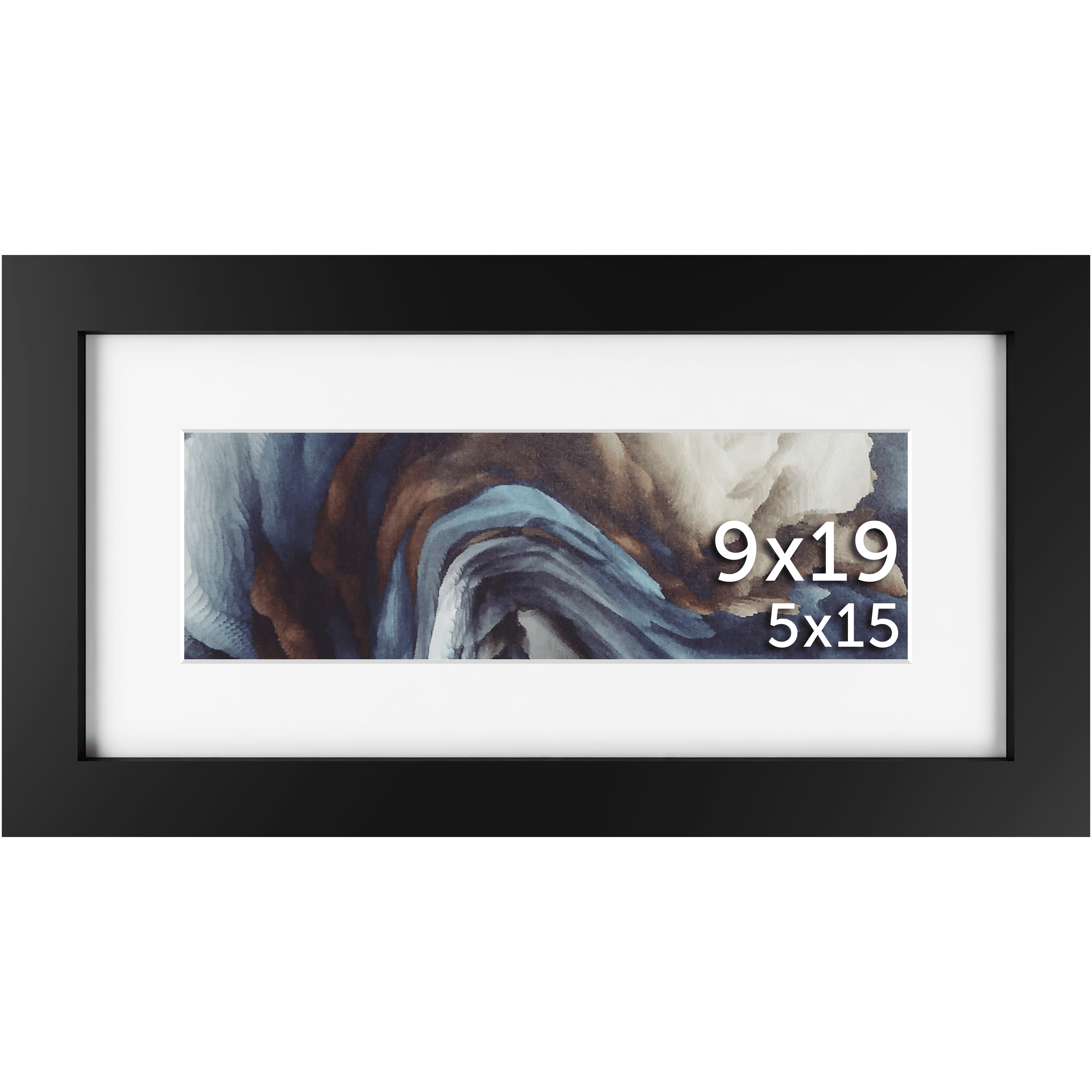 9x19 Matted Frame - Frame Amo