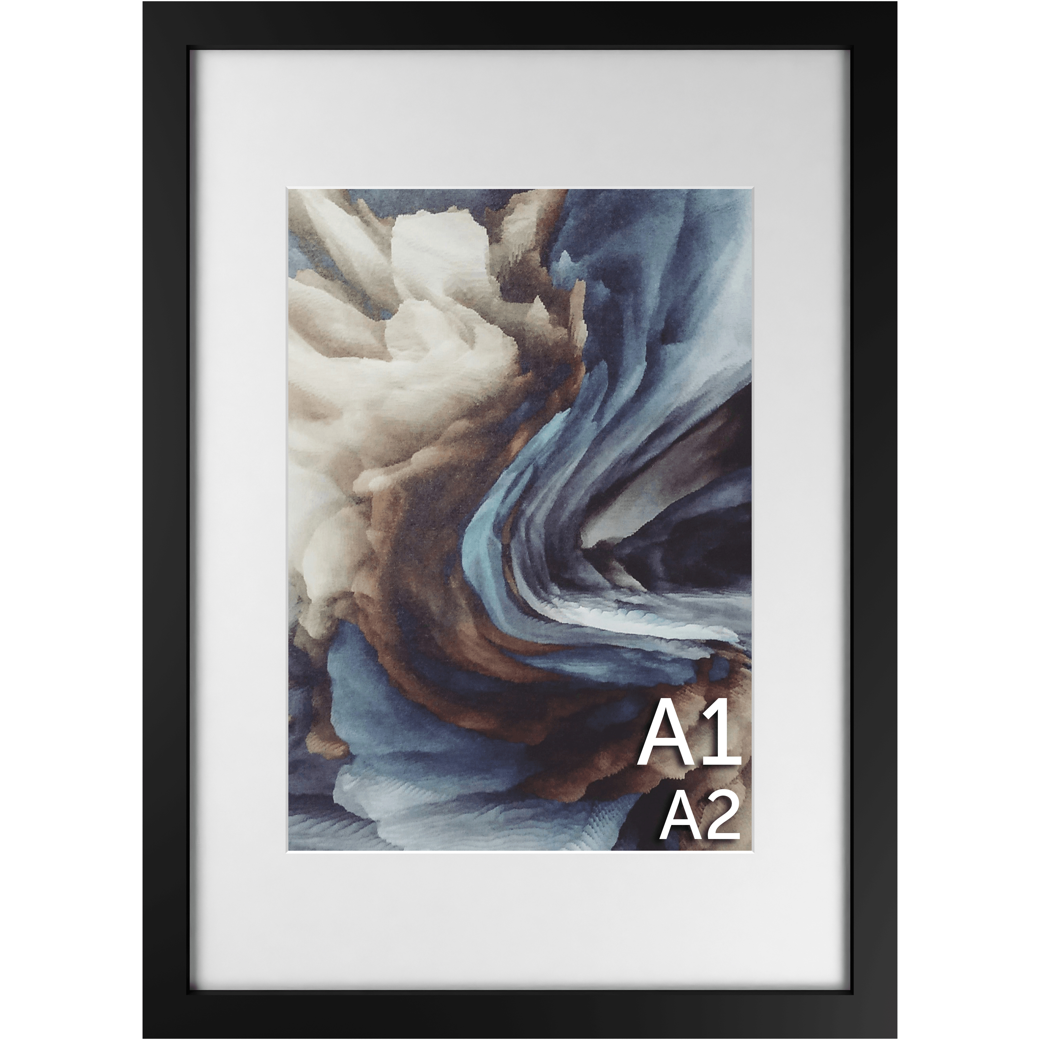 A1 Matted Frame - Frame Amo