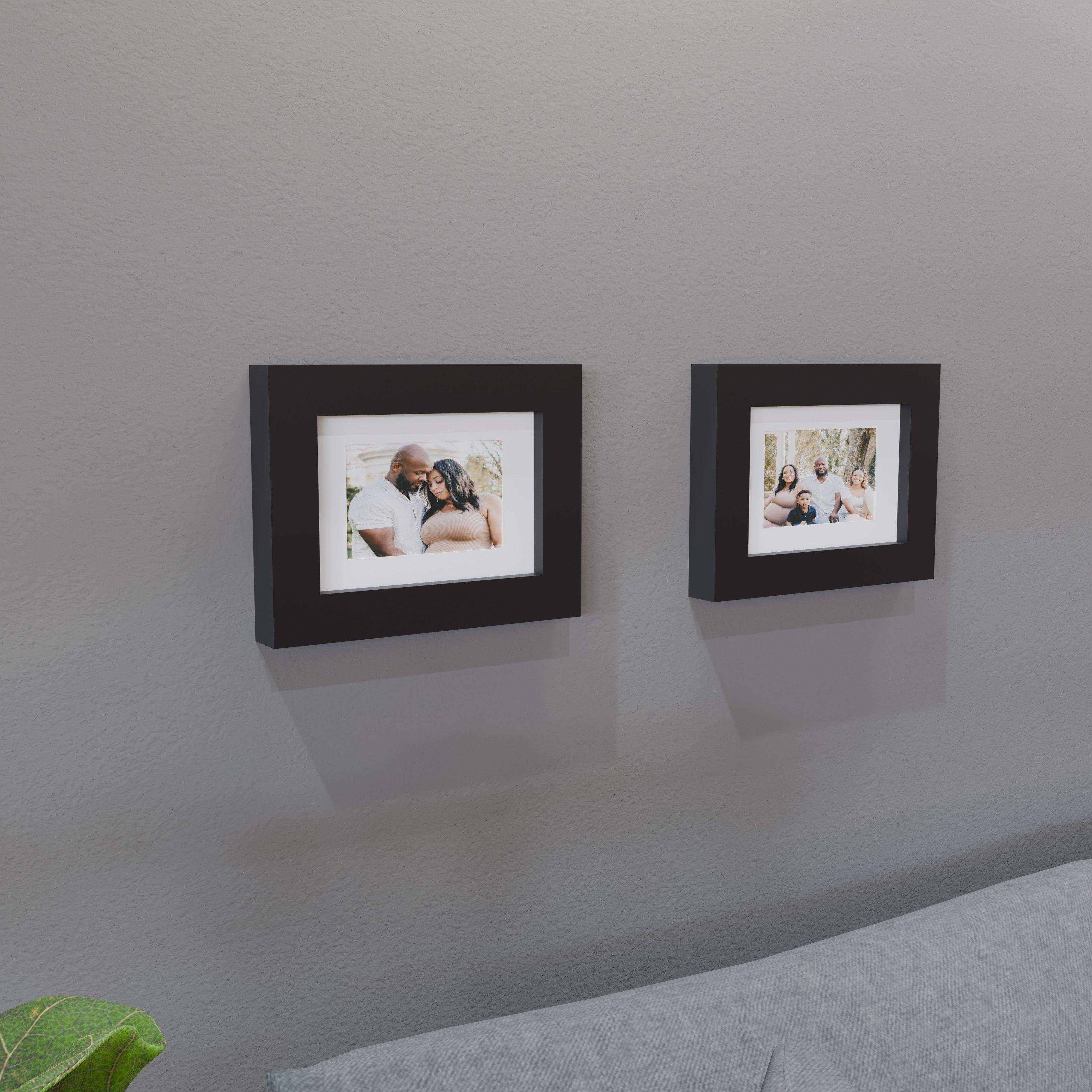 A5 Matted Wood Frame
