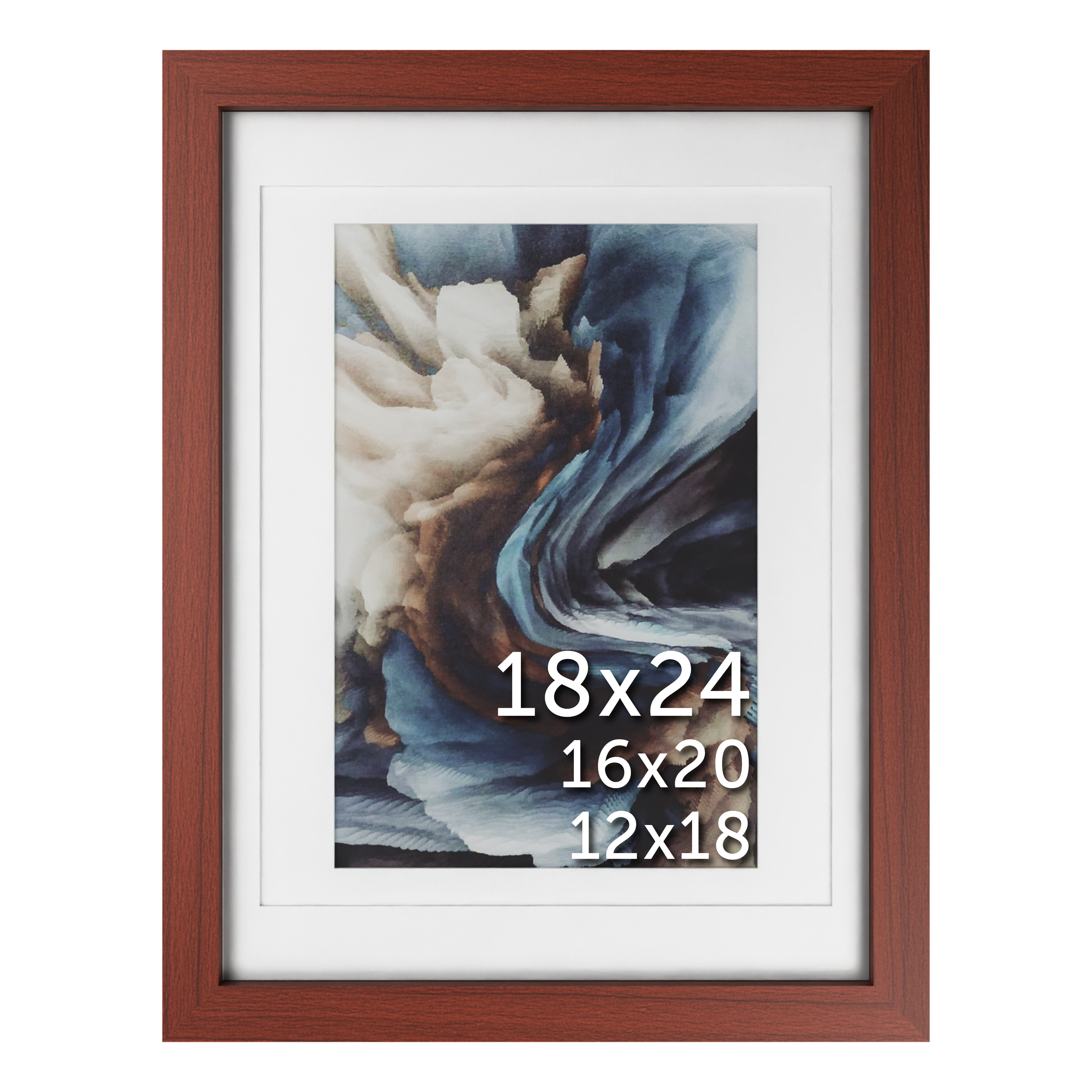 18x24 Multi-Mat Frame - Frame Amo