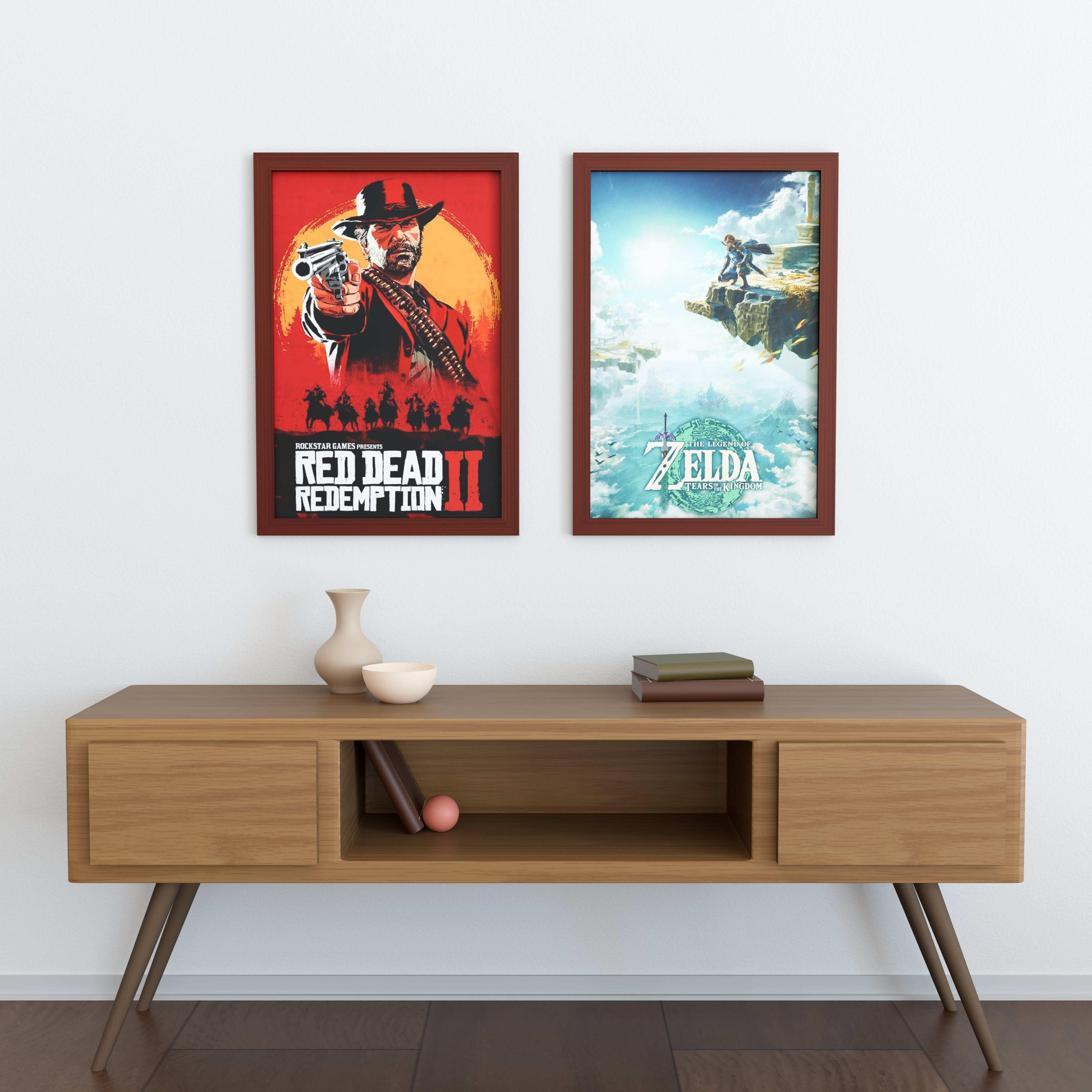 20x30 Matted Wood Frame