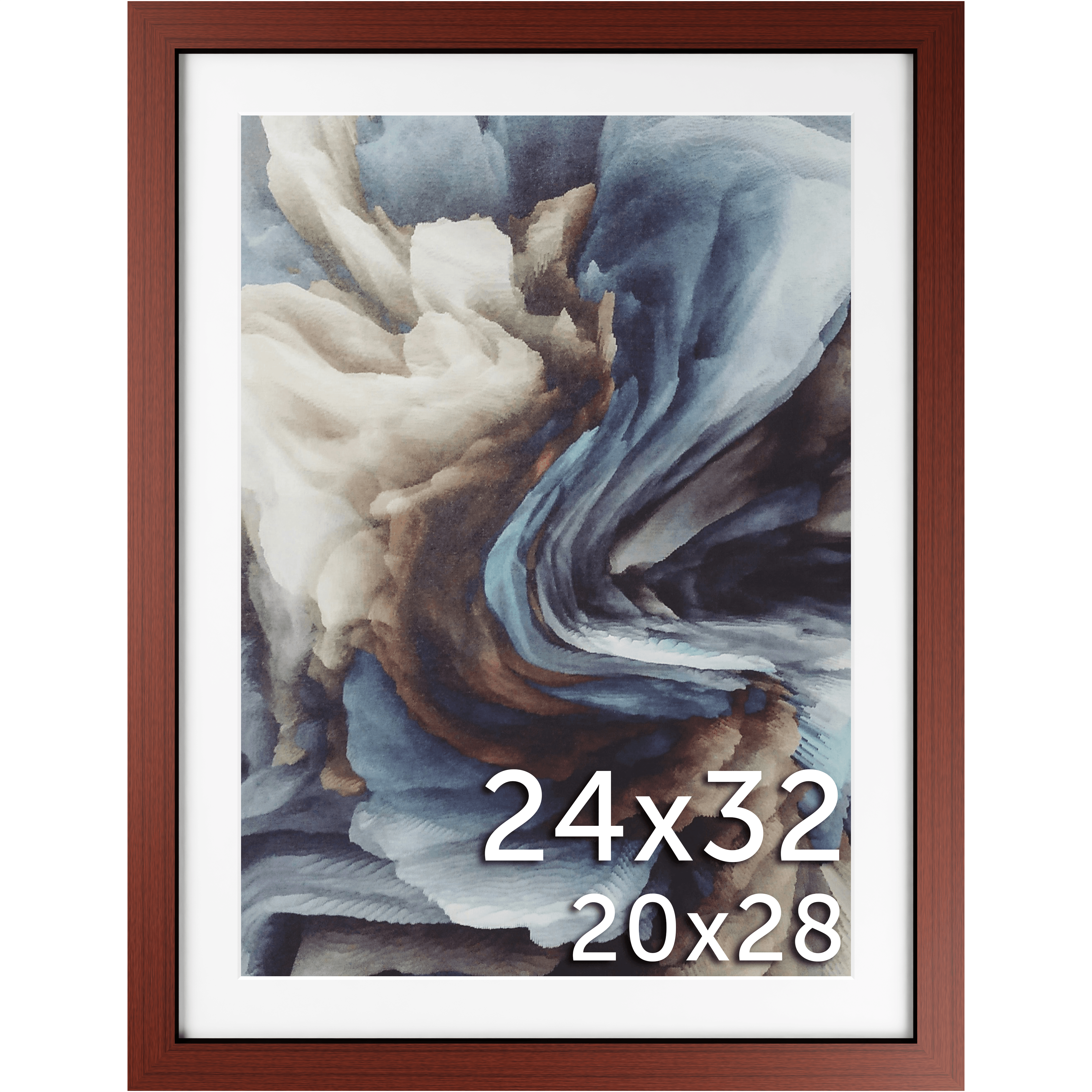 24x32 Matted Frame - Frame Amo