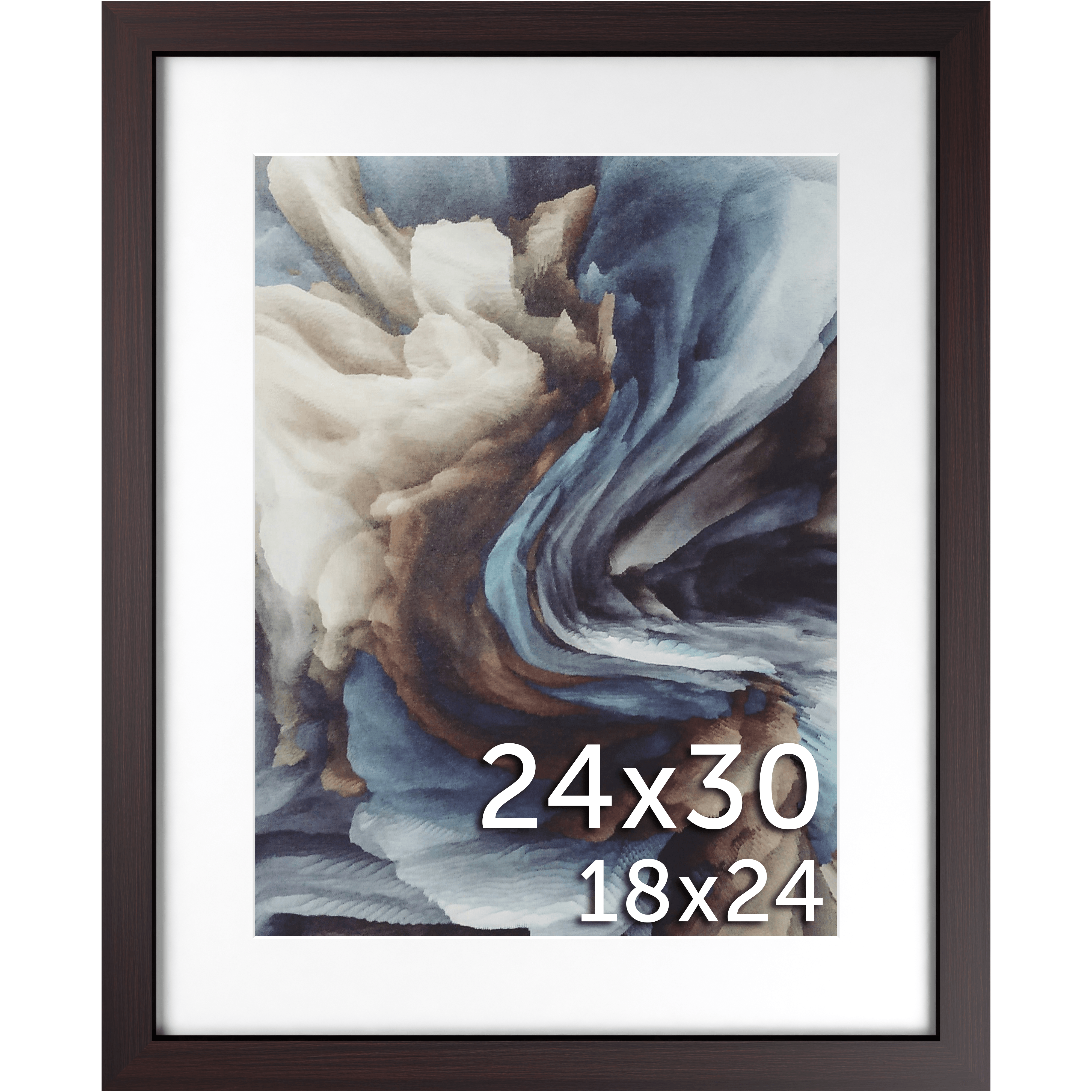 24x30 Matted Frame - Frame Amo