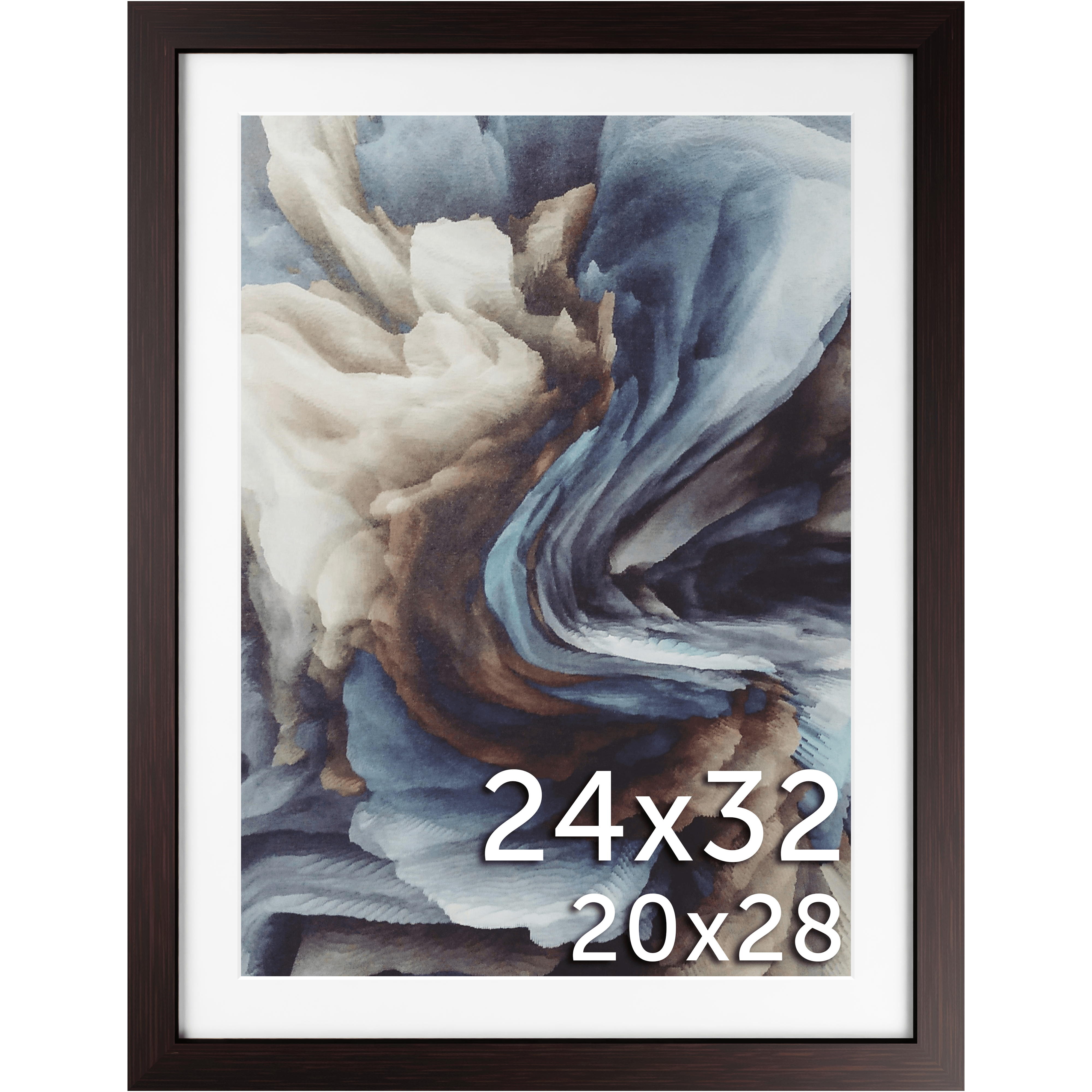 24x32 Matted Frame - Frame Amo