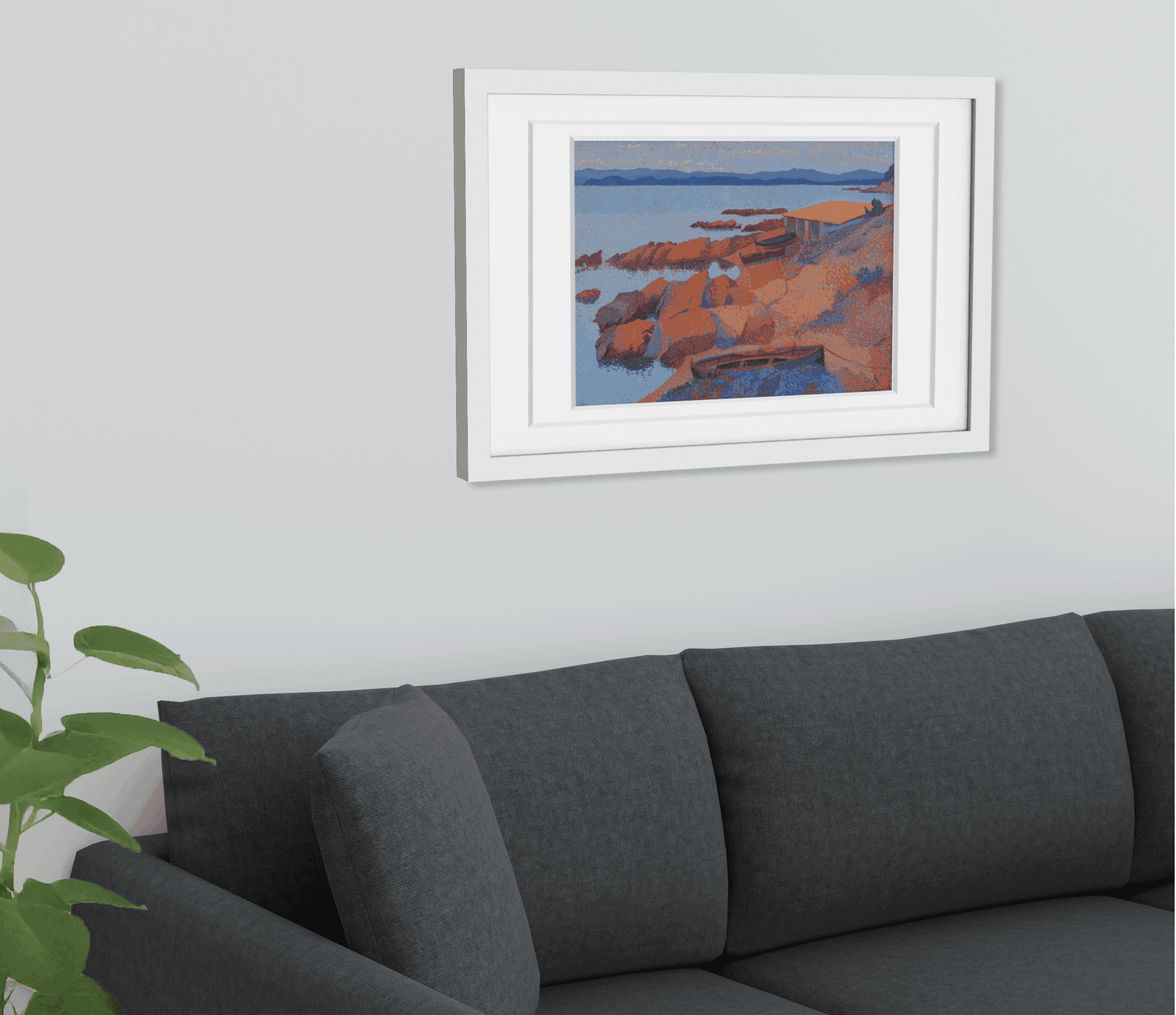 24x36 Multi-Mat Frame - Frame Amo