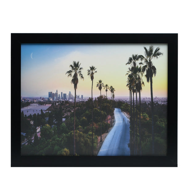 17x22 Wood Poster Frame with Tempered Glass Front, 1.5 inch Wide and 1 inch Thick Border