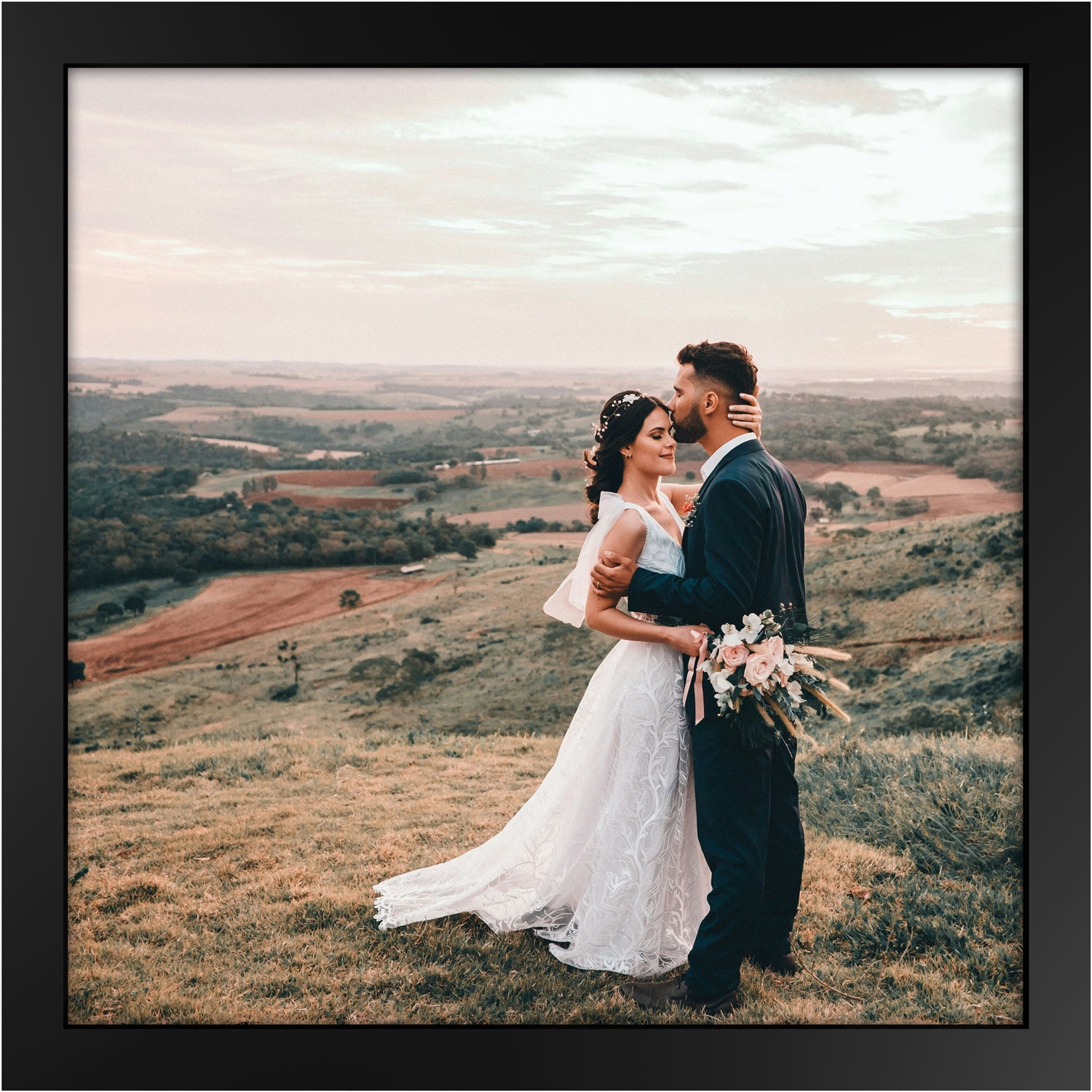 Custom 24x24 Print Frame - Signature Glass