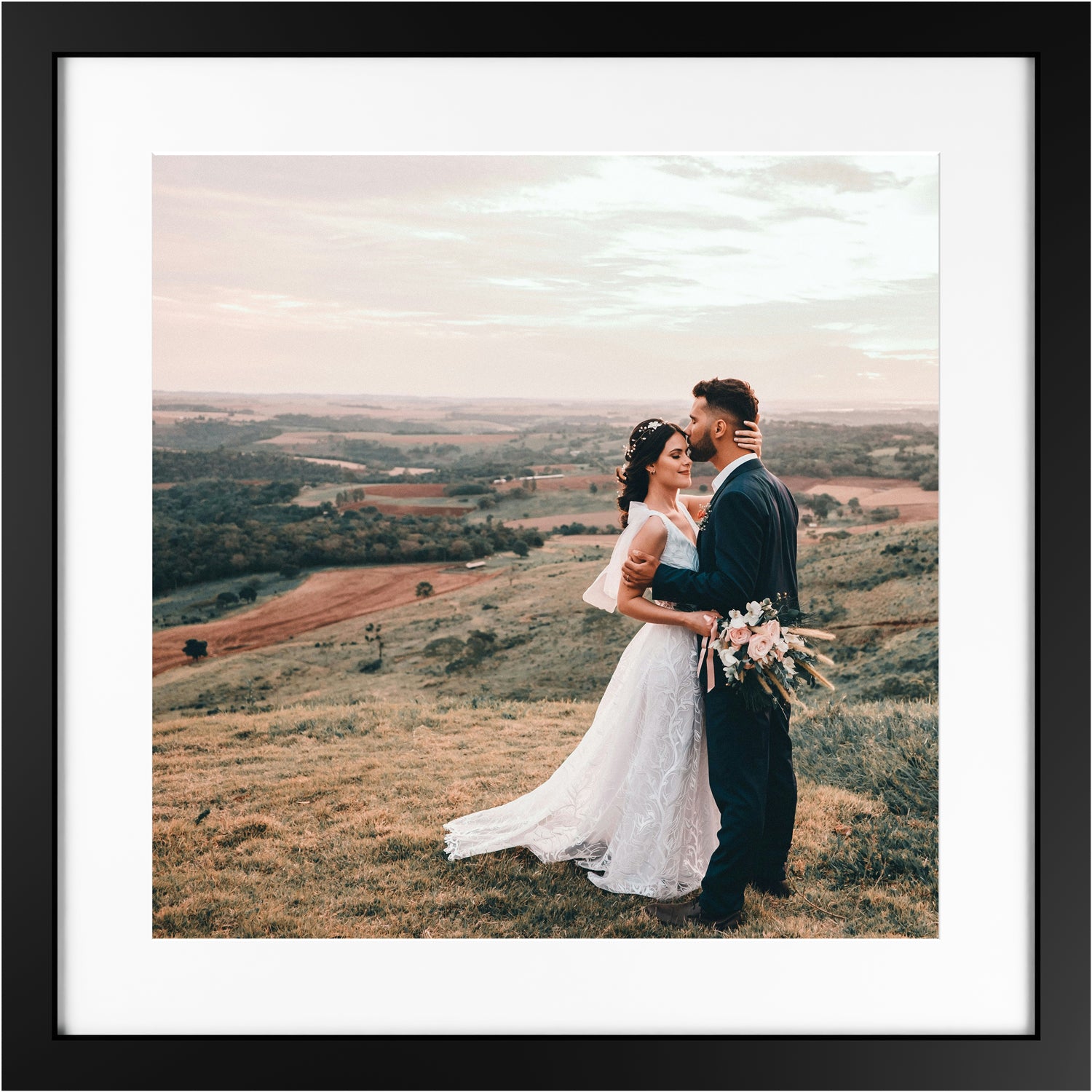 Custom 24x24 Print Frame - Signature Glass