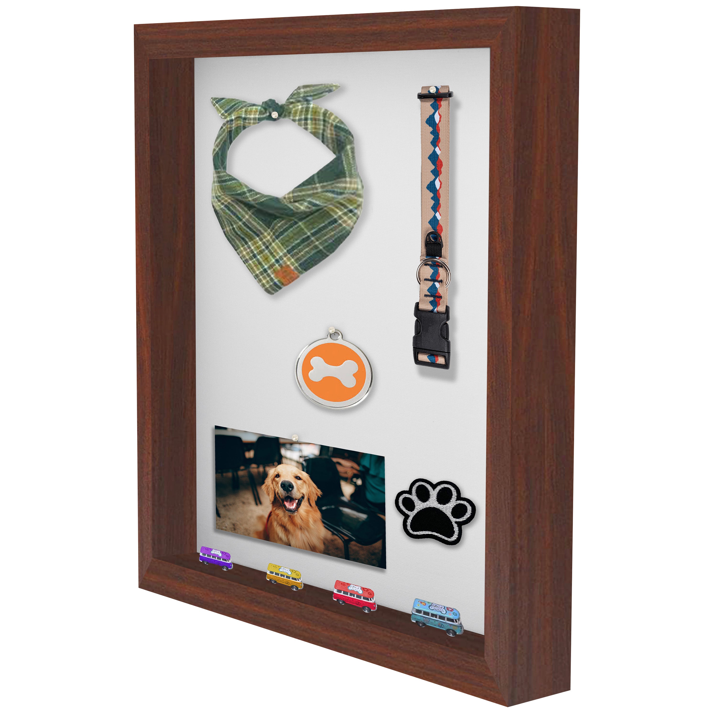 16x20 Modern Shadow Box Frame with Tempered Glass, for Display Items or Posters, 2.5 Inch Thick