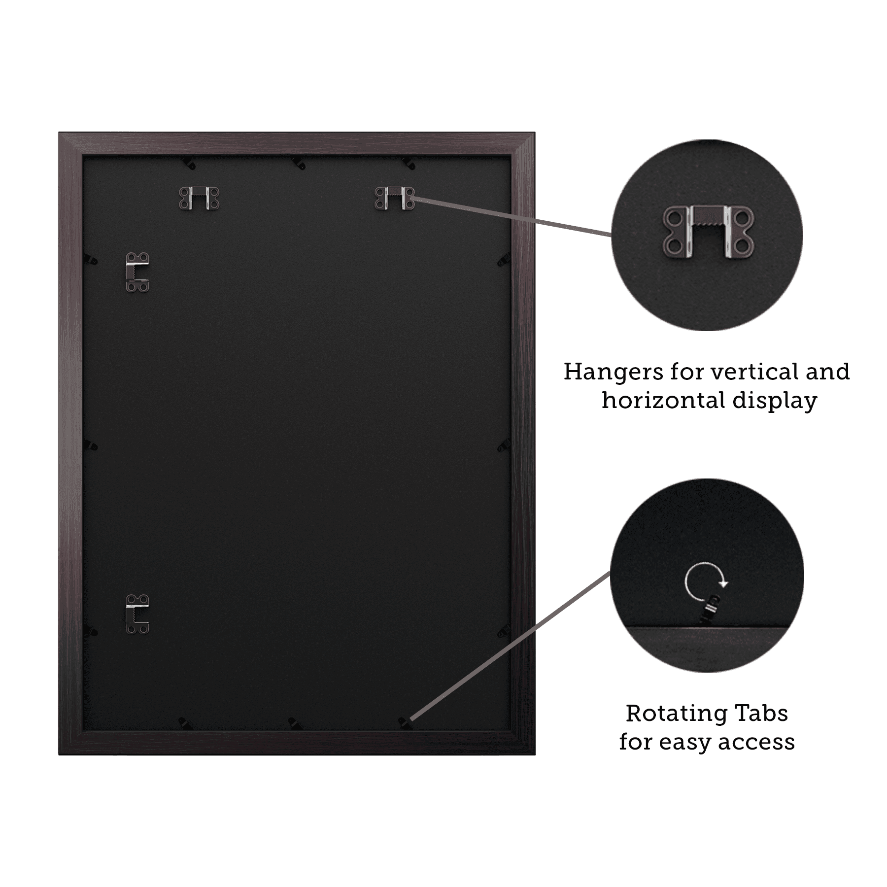 24x36 Multi-Mat Frame - Frame Amo