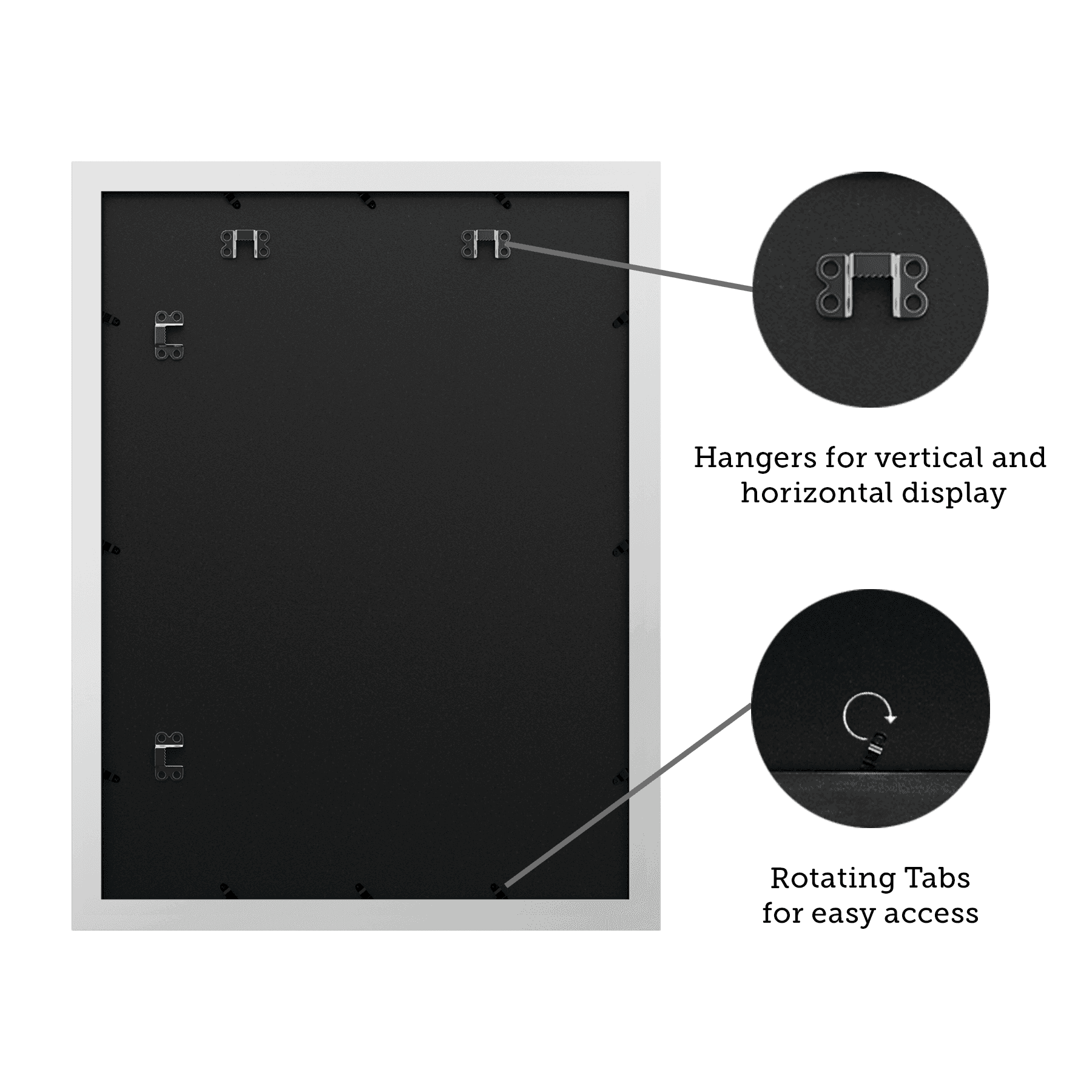 24x36 Multi-Mat Frame - Frame Amo