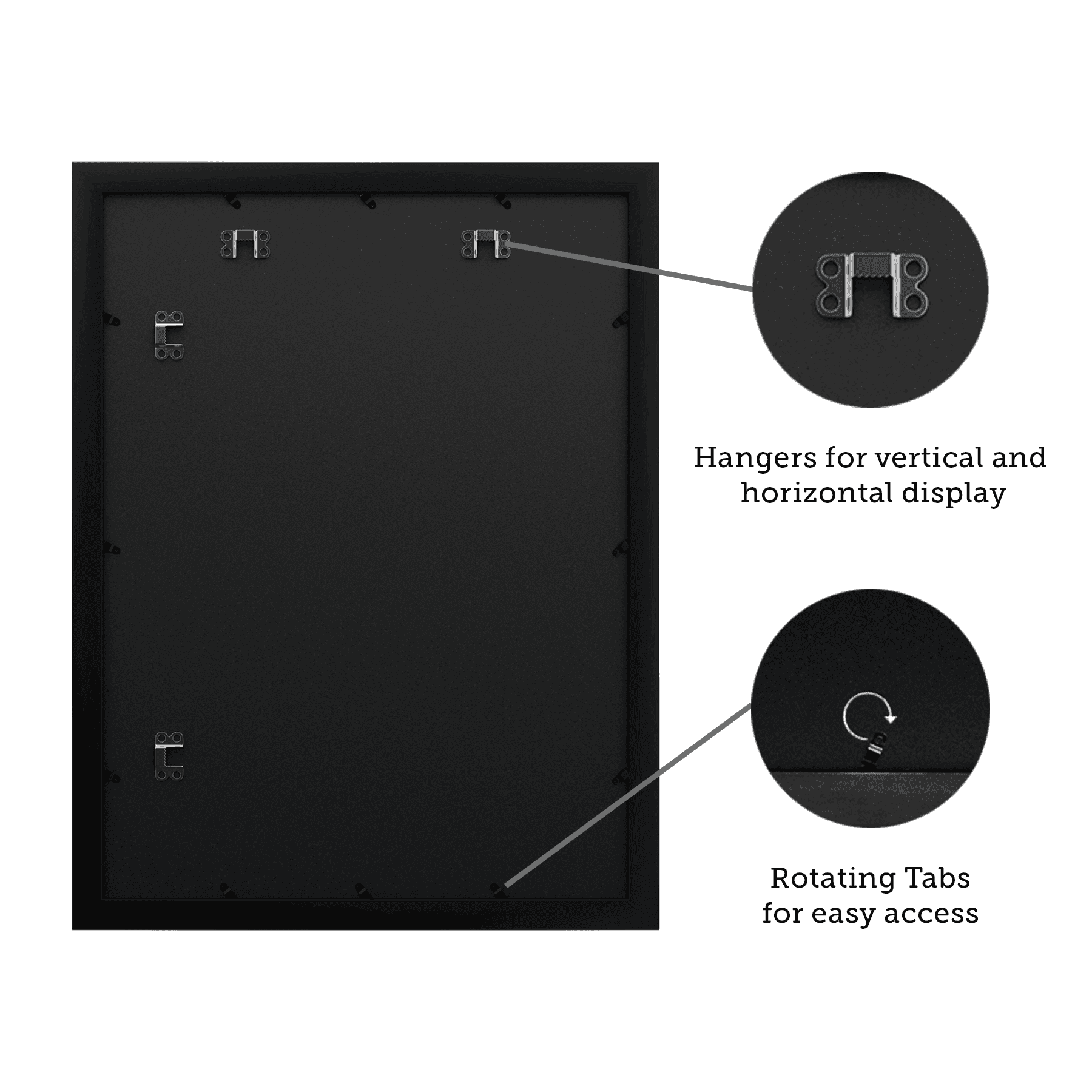 24x36 Multi-Mat Frame - Frame Amo