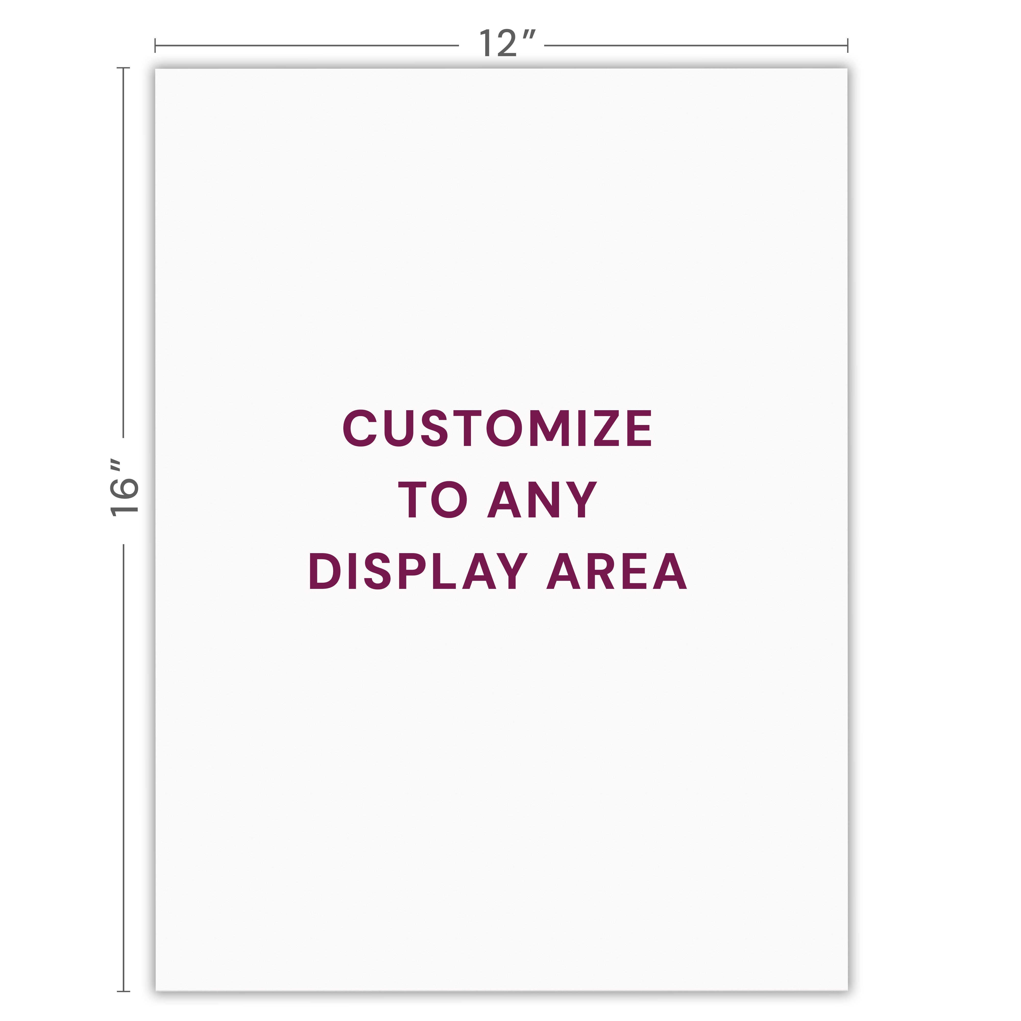 White Mats For Picture Frame - 12x16
