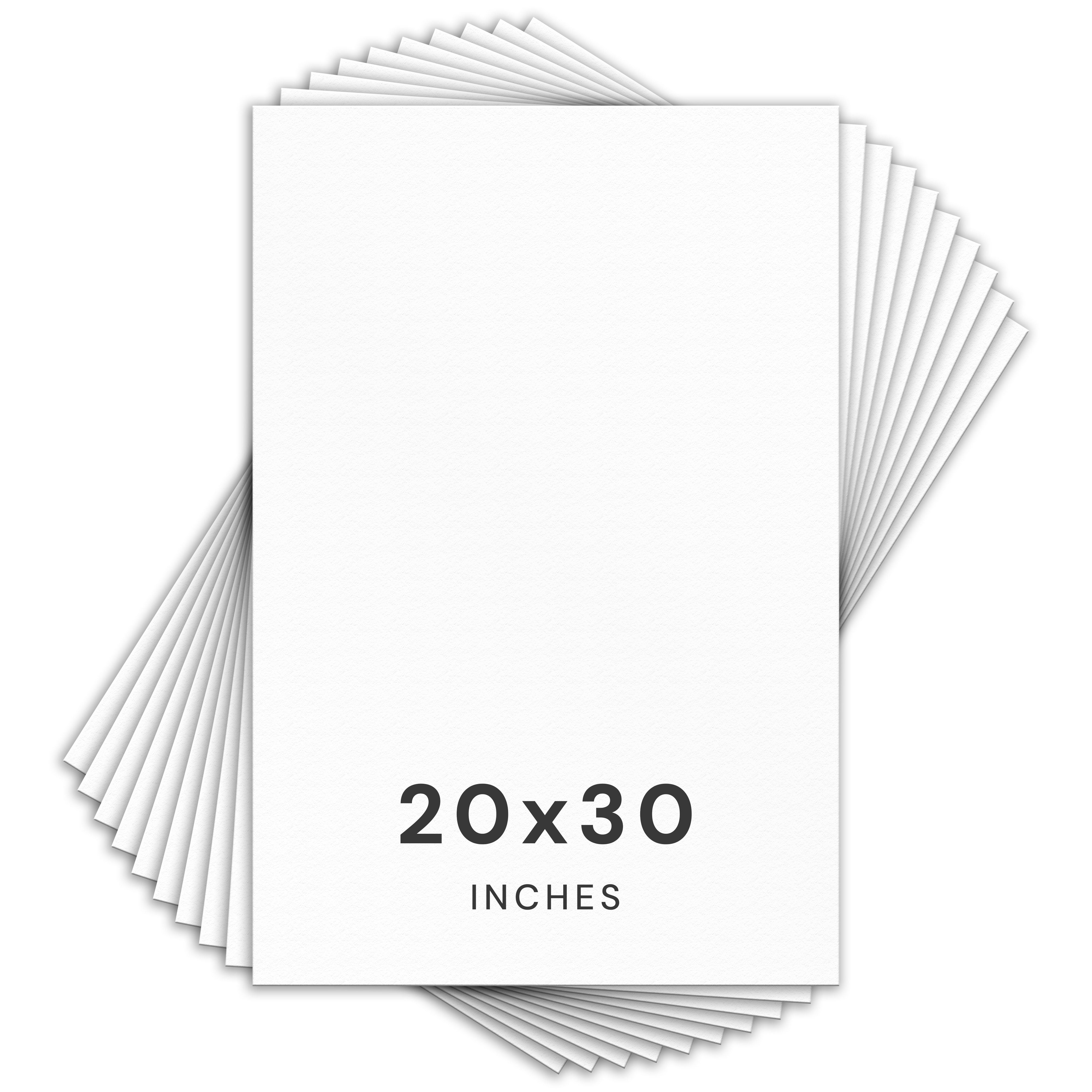 White Mats For Picture Frame - 20x30