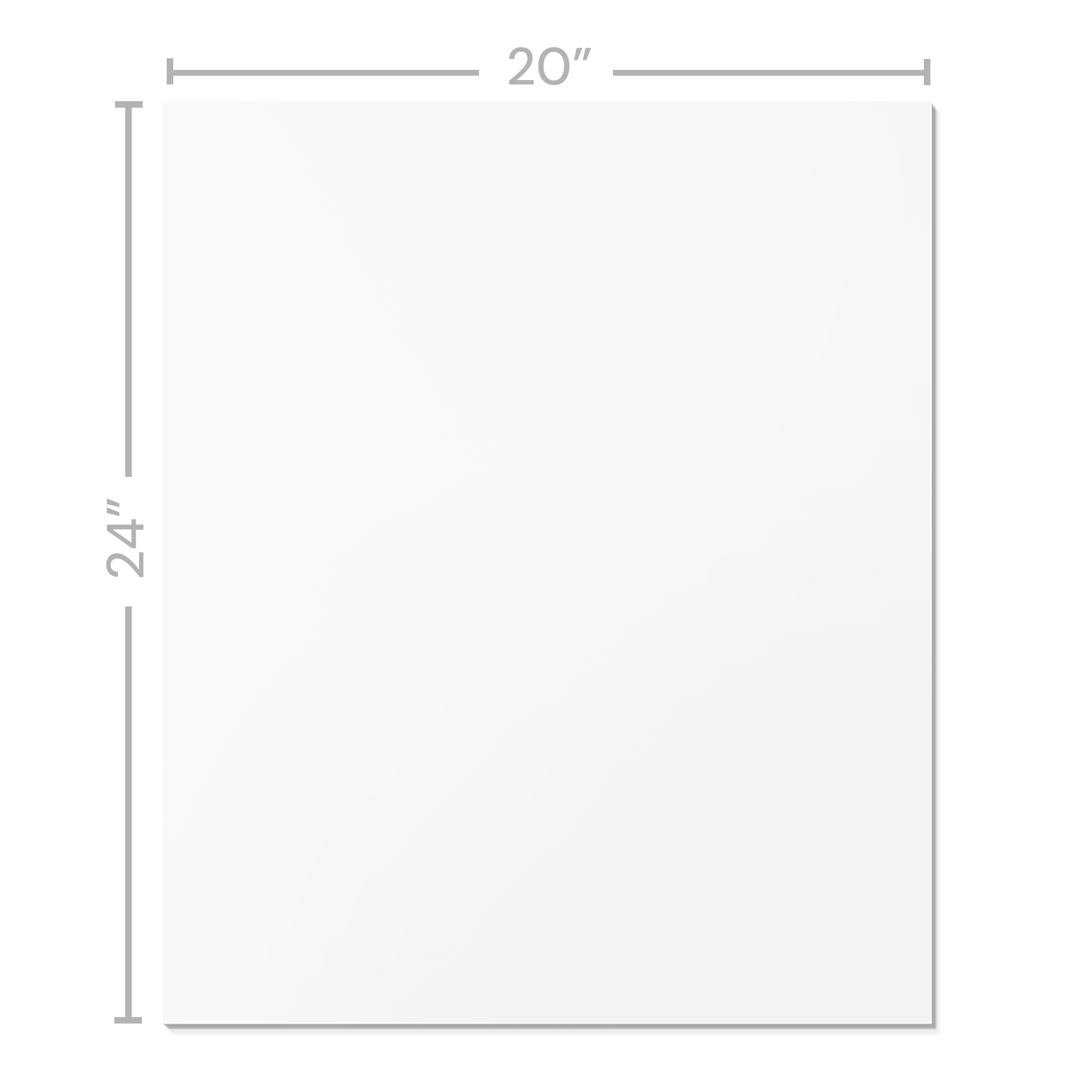 White Mats For Picture Frame - 20x24