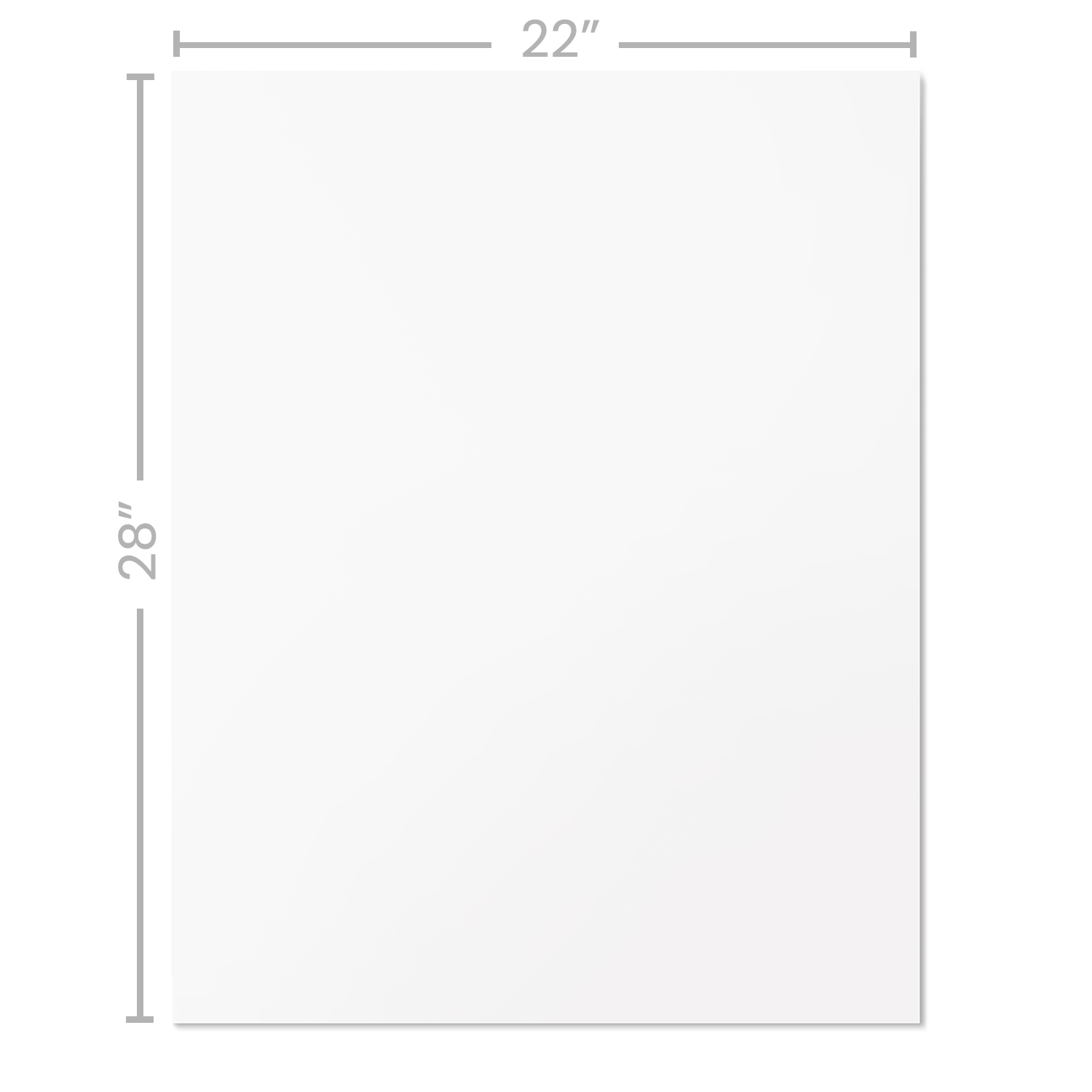 White Mats For Picture Frame- 22x28