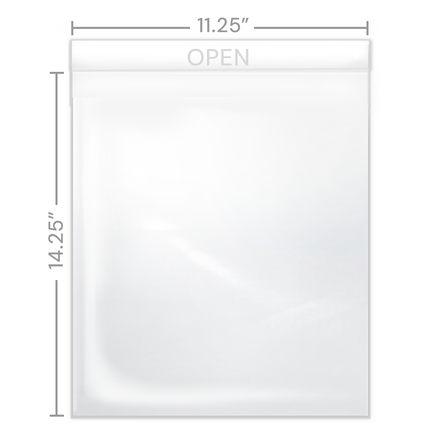 Clear Art Show Bag - 11x14