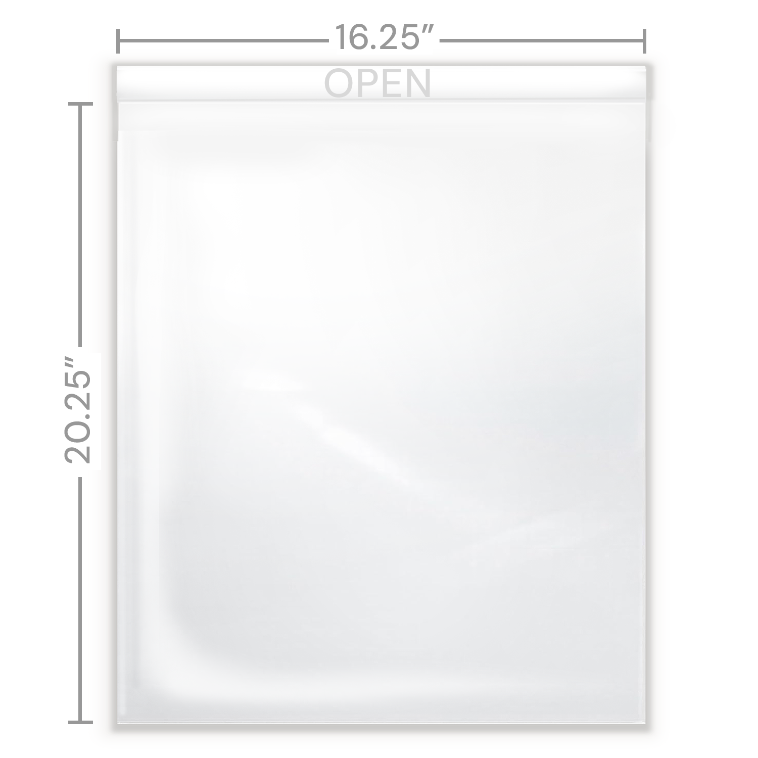Clear Art Show Bag - 16x20