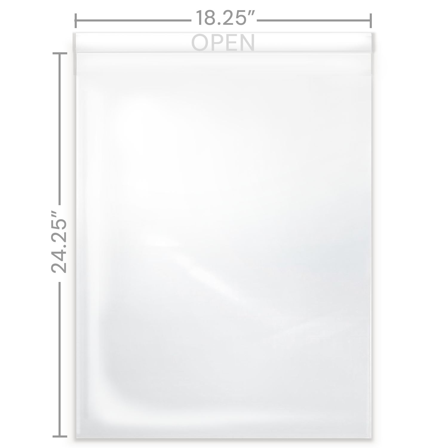 Clear Art Show Bag - 18x24