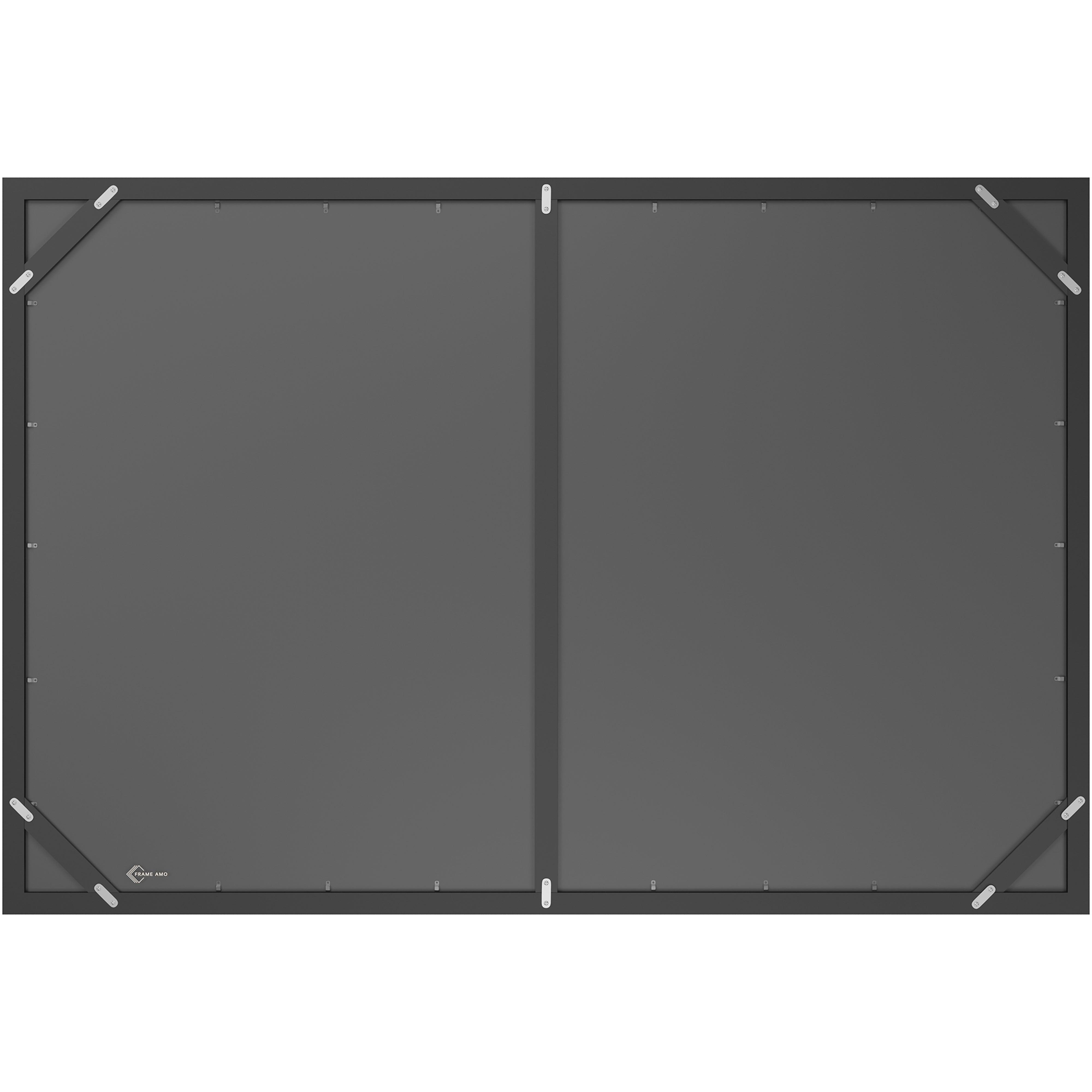 48x72 Oversized Picture Frame – Solid Wood & Plexiglass Front