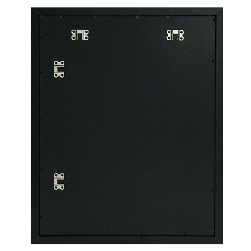 15x19 Modern Black Picture Frame, 1 inch Border