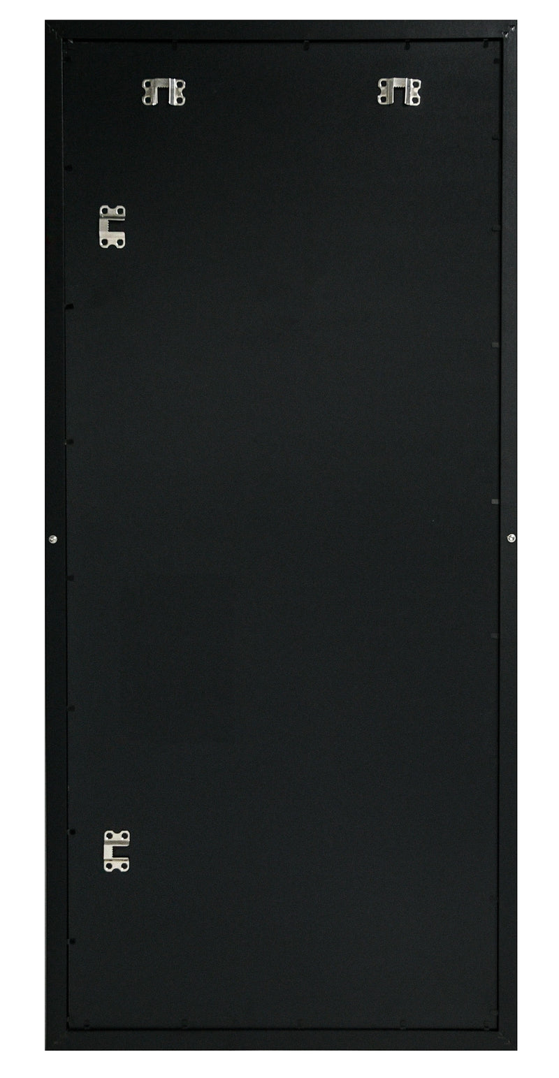 15x34 Black Modern Picture or Poster Frame, 1 inch Wide Border, Acrylic Front