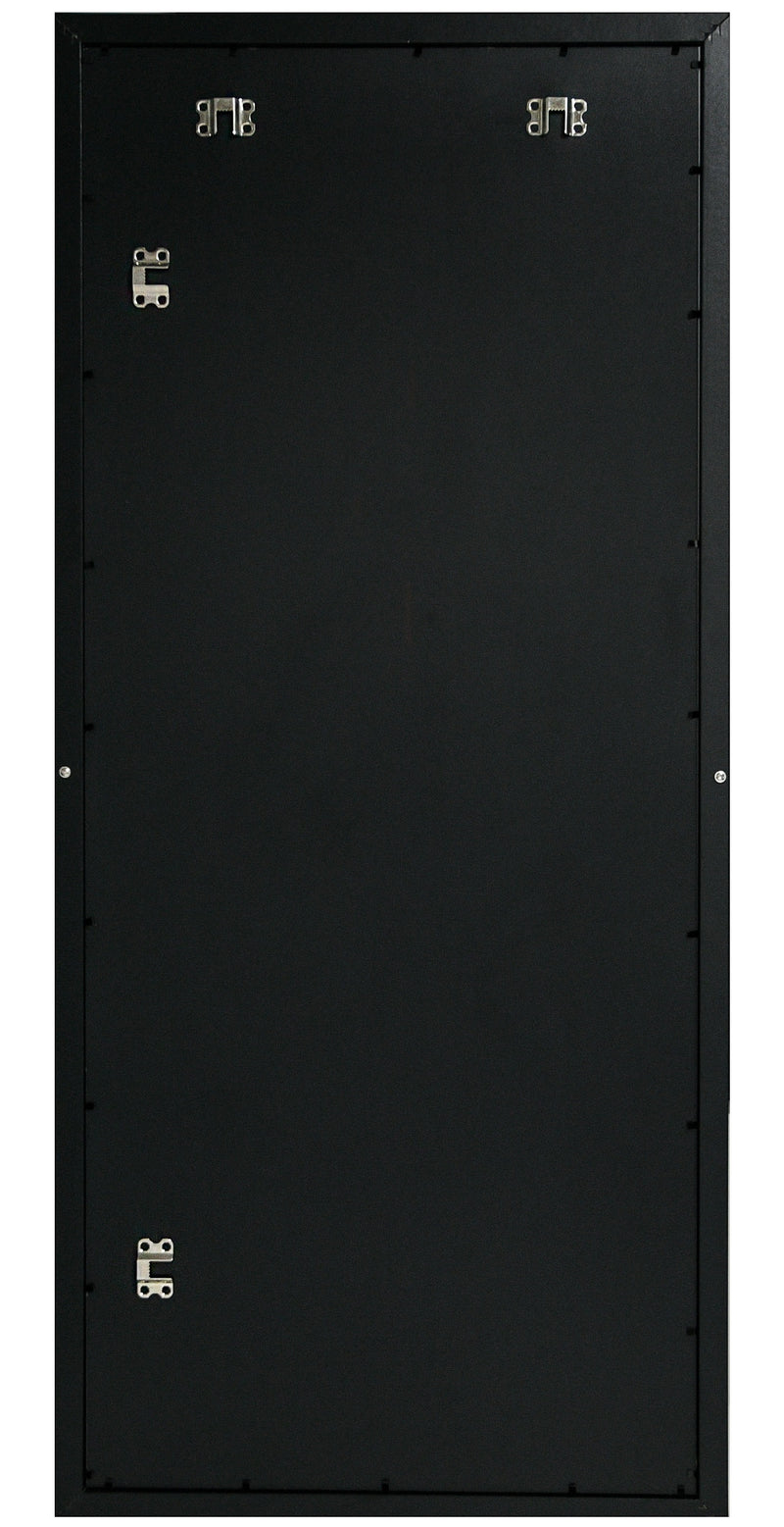15x35 Black Modern Picture or Poster Frame, 1 inch Wide Border, Acrylic Front
