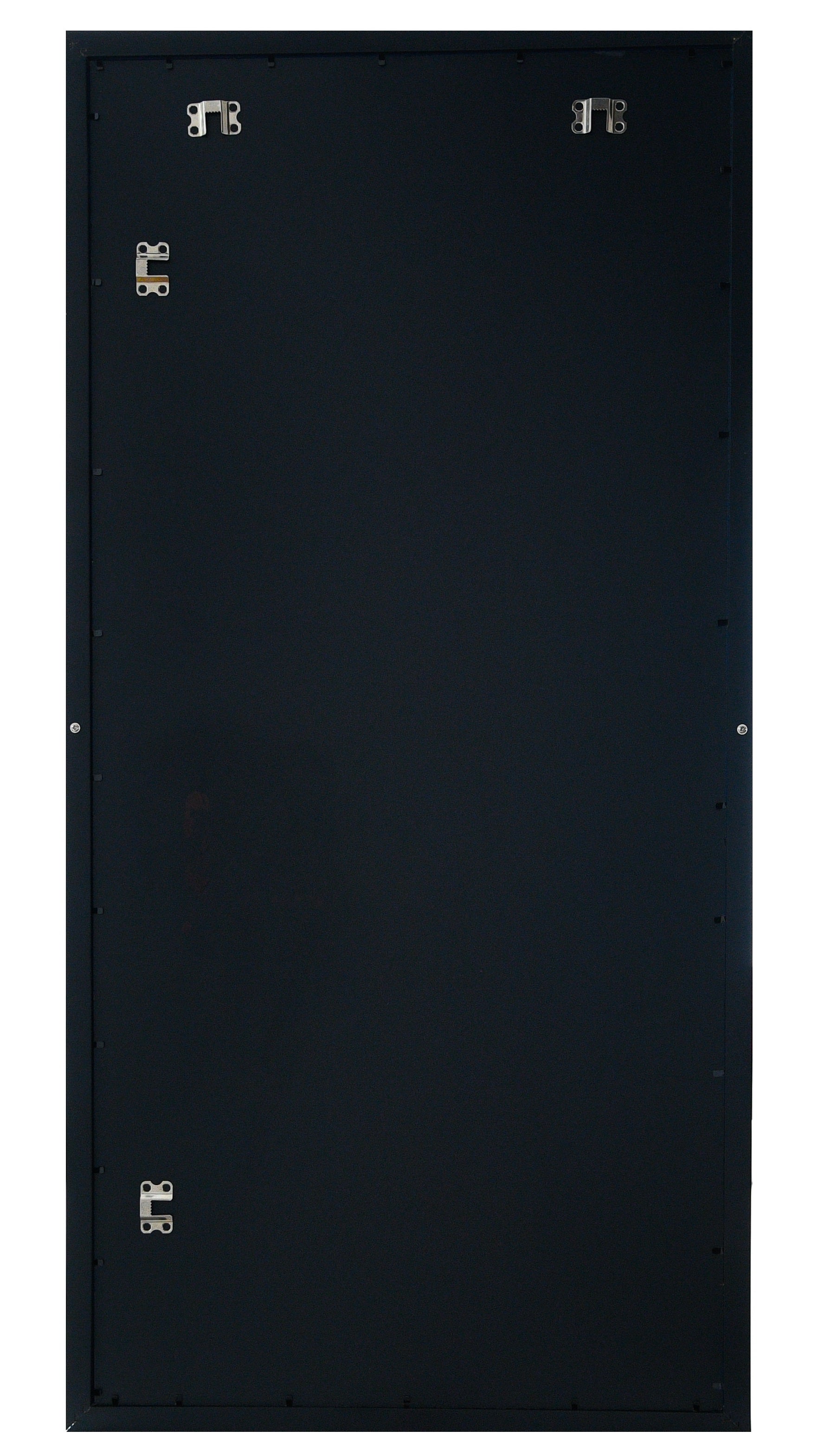 17x36 Black Modern Picture or Poster Frame, 1 inch Wide Border, Acrylic Front