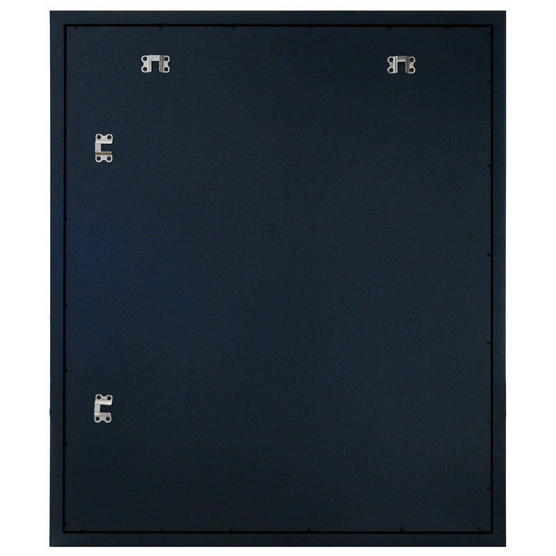 22x26 Modern Black Picture Frame, 1 inch Border