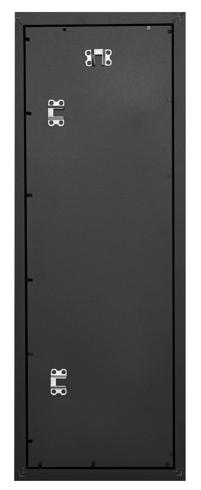 8x24 Black Modern Picture or Poster Frame, 1 inch Wide Border, Acrylic Front