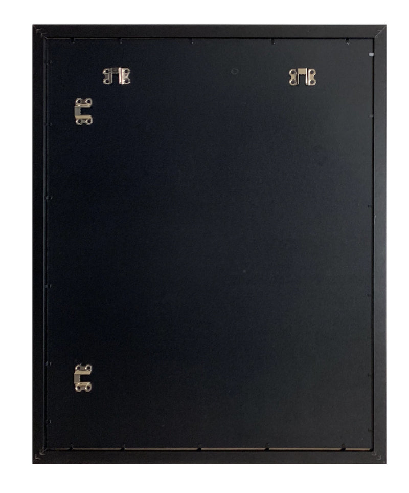 18x22 Modern Black Picture Frame, 1 inch Border